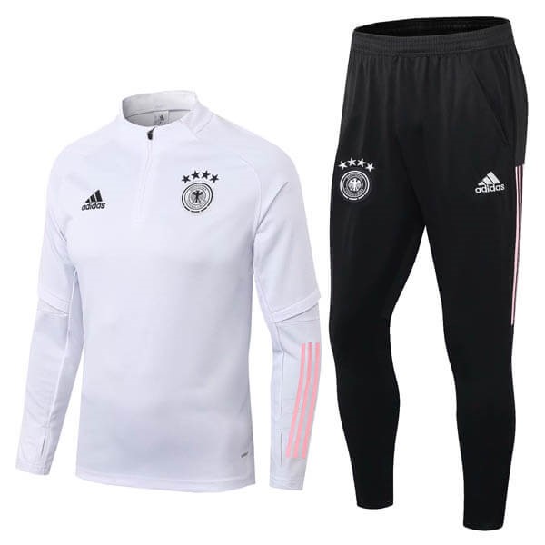 Trainingsanzug Deutschland 2020 Weiß Pink Schwarz